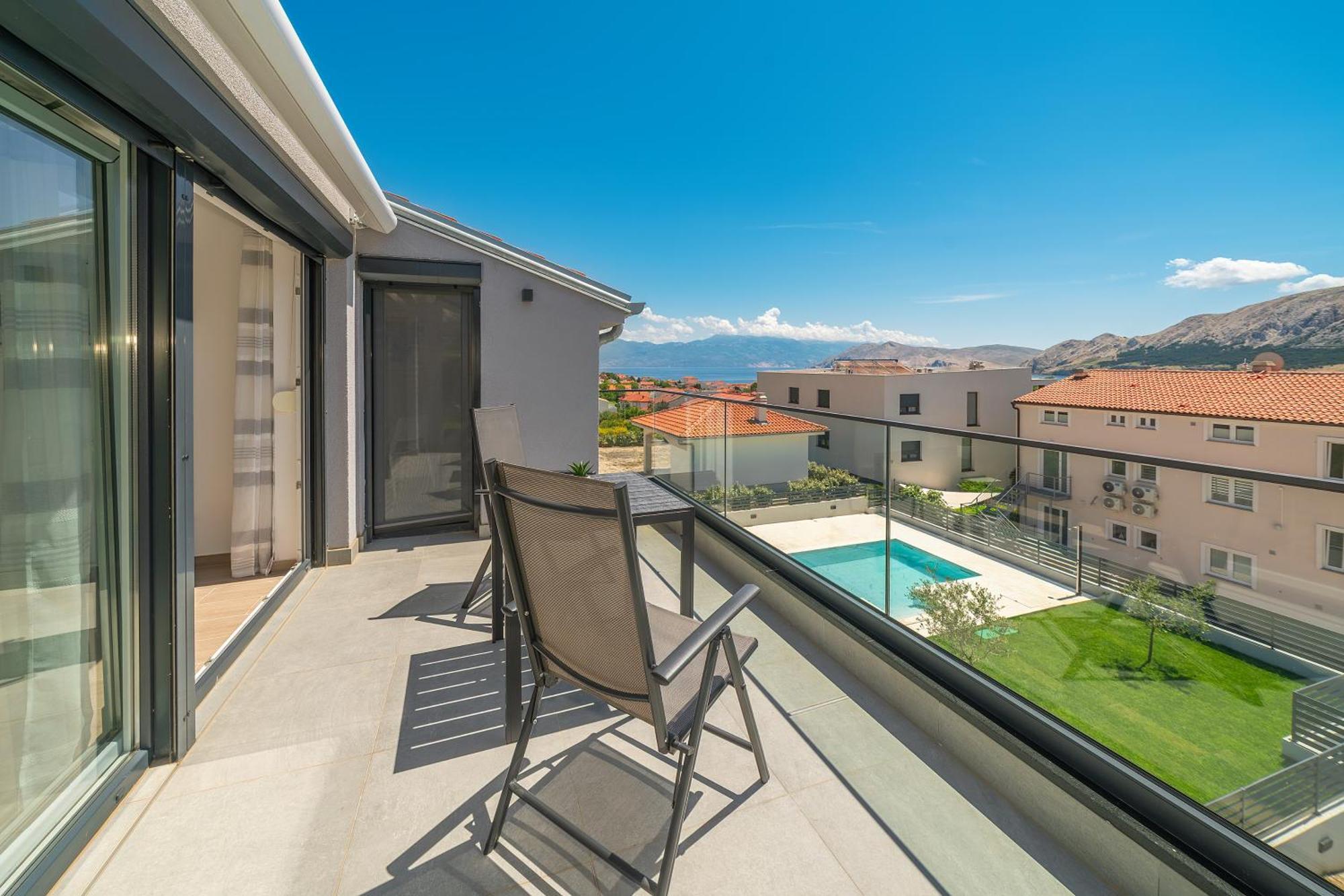 Poolside Apartments Anabella Baška Exterior foto